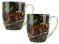 Carmani 2 kubki 400 ml z porcelany z motywem lemurów.jpg