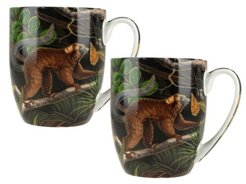 Carmani 2 kubki 400 ml z porcelany z motywem lemurów.jpg
