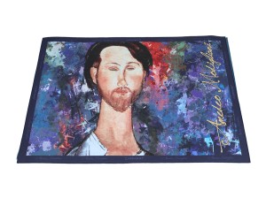 Carmani podkładka na stół 40x30 cm, poliester, Modigliani, Leopold Zborowski