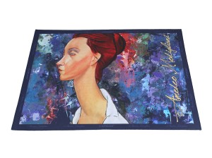 Carmani podkładka na stół 40x30 cm, poliester, Modigliani, Lunia Czechowska