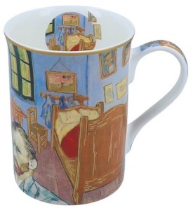 Carmani porcelanowy kubek 360 ml, motyw: Vincent van Gogh, Pokój