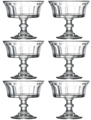 La Rochere Perigord 6 pucharków przezroczystych 220 ml.jpg