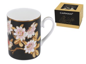 Carmani kubek porcelanowy 380 ml Paradise Flowers 2