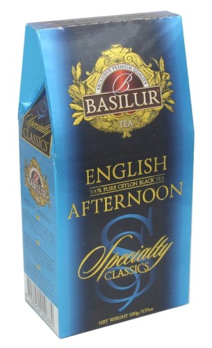 Basilur English Afternoon 100g - czarna herbata liściasta z kolekcji Specialty Classics
