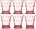 La Rochere Versailles 6 szklanek różowych 240 ml.jpg
