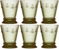 La Rochere Abeille Vert Olive 6 szklanek 260 ml kolor oliwkowy.jpg