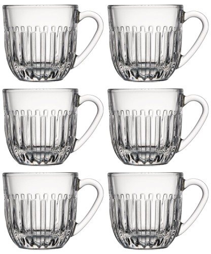 La Rochere Ouessant 6 szklanych filiżanek 90 ml do espresso - bez spodków.jpg