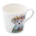 Mikasa Tipperleyhill Puppy Print kubek fine china 380 ml - z góry.jpg