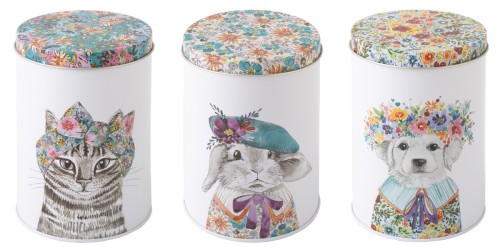 Mikasa Tipperleyhill 3 puszki 1000 ml, motyw- piesek, kotek i króliczek.jpg