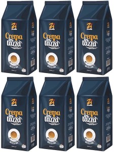 Kawa Zicaffe Crema in Tazza Superiore 1000g x 6 - 70 proc. arabiki - 01.2028