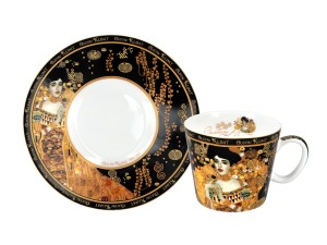 Carmani filiżanka 100 ml do espresso - G. Klimt, Adela