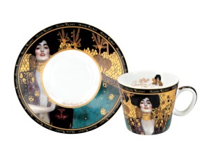Carmani filiżanka 100 ml do espresso - G. Klimt, Judyta