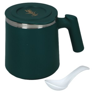 Hanipol The Koi Office Cup 420 ml - kubek termiczny z pokrywką ZIELONY