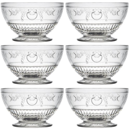 La Rochere Versailles 6 miseczek na stopkach 270 ml.jpg