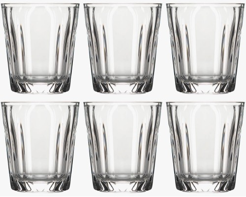 La Rochere Onde 6 szklanek 260 ml ze szkła prasowanego - transparentne.jpg
