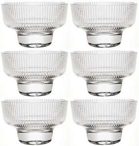 La Rochère Alice 6 czarek ze szkła prasowanego o poj. 180 ml