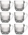 La Rochere Ouessant 6 filiżanek 250 ml z szkła tłoczonego.jpg