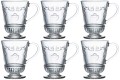 La Rochere Versailles 6 kubków szklanych z uchwytami 275 ml.jpg