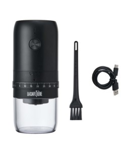 La Cafetière elektryczny młynek do kawy 200 ml, ceramiczne żarna, zasilanie USB