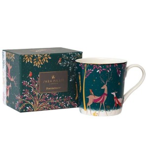 Pimpernel & Sarah Miller Woodland Tales Deer & Robin kubek 320 ml z detalami ze złota
