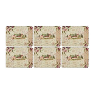 Pimpernel Olive Orchard podkładki na stół 30x23 cm z motywem gaju oliwnego