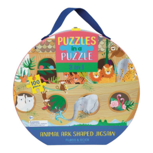 Floss & Rock - Puzzle Dżungla 100 elementów, 65,5x44 cm, 5+