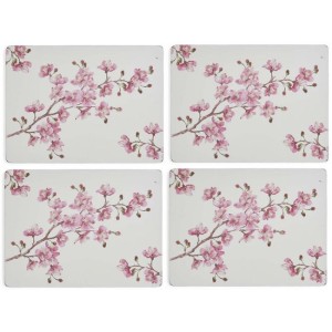 Pimpernel 4 podkładki 40,1 × 29,8 cm — Różowe kwiaty