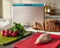 Joseph Joseph Folio Icon M — zestaw 4 desek do krojenia ze stojakiem