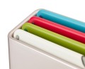 Joseph Joseph Folio Icon M — zestaw 4 desek do krojenia ze stojakiem