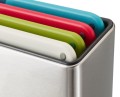 Joseph Joseph Folio Icon M — zestaw 4 desek do krojenia ze stojakiem