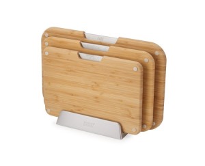 Joseph Joseph Nest Bamboo — 3 deski, największa 24 × 37 cm