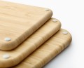 Joseph Joseph Nest Bamboo — zestaw 3 bambusowych desek ze stojakiem