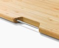 Joseph Joseph Folio Steel — zestaw 3 bambusowych desek w czarnym etui