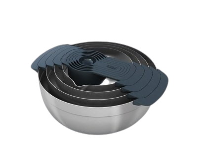 Joseph Joseph Nest 9 Plus Steel — zestaw misek i miarek
