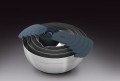 Joseph Joseph Nest 9 Plus Steel — zestaw misek i miarek