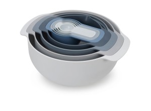 Joseph Joseph Nest 9 Plus Sky — zestaw misek i miarek, 4,5 l