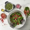 Joseph Joseph Double-Dish — podwójne naczynie do przekąsek, szare