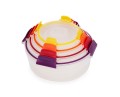 Joseph Joseph Nest Lock — zestaw 4 okrągłych pojemników