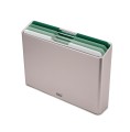 Joseph Joseph Folio L Steel Sage — zestaw 4 desek do krojenia