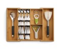 Joseph Joseph DrawerStore Bamboo — regulowany organizer na sztućce