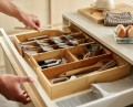 Joseph Joseph DrawerStore Bamboo — regulowany organizer na sztućce