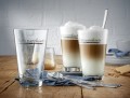 WMF Clever & More — zestaw 6 szklanek do latte macchiato z łyżeczkami