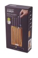 Joseph Joseph Zestaw blok Bamboo z 5 nożami Elevate