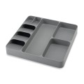 Joseph Joseph Organizer do szuflad szary DrawerStore