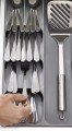Joseph Joseph Organizer do szuflad szary DrawerStore