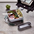 Black+Blum Lunch box kwadratowy, oliwkowy