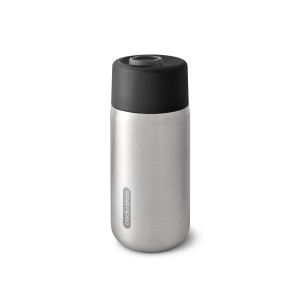 Black+Blum Kubek termiczny stalowy 340 ml, czarny