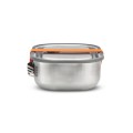 Black+Blum Lunch box stalowy L, pomarańczowy
