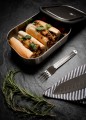 Black+Blum Lunch box stalowy L, pomarańczowy