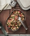 Black+Blum Lunch box stalowy L, pomarańczowy